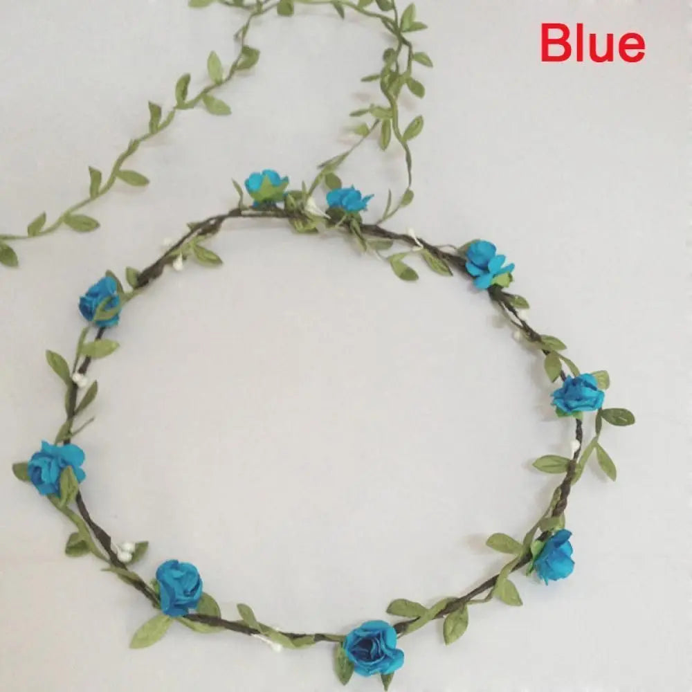 Cute Elegent Flower Garland Wedding Bride Bridal Headdress Headbands Bohemian