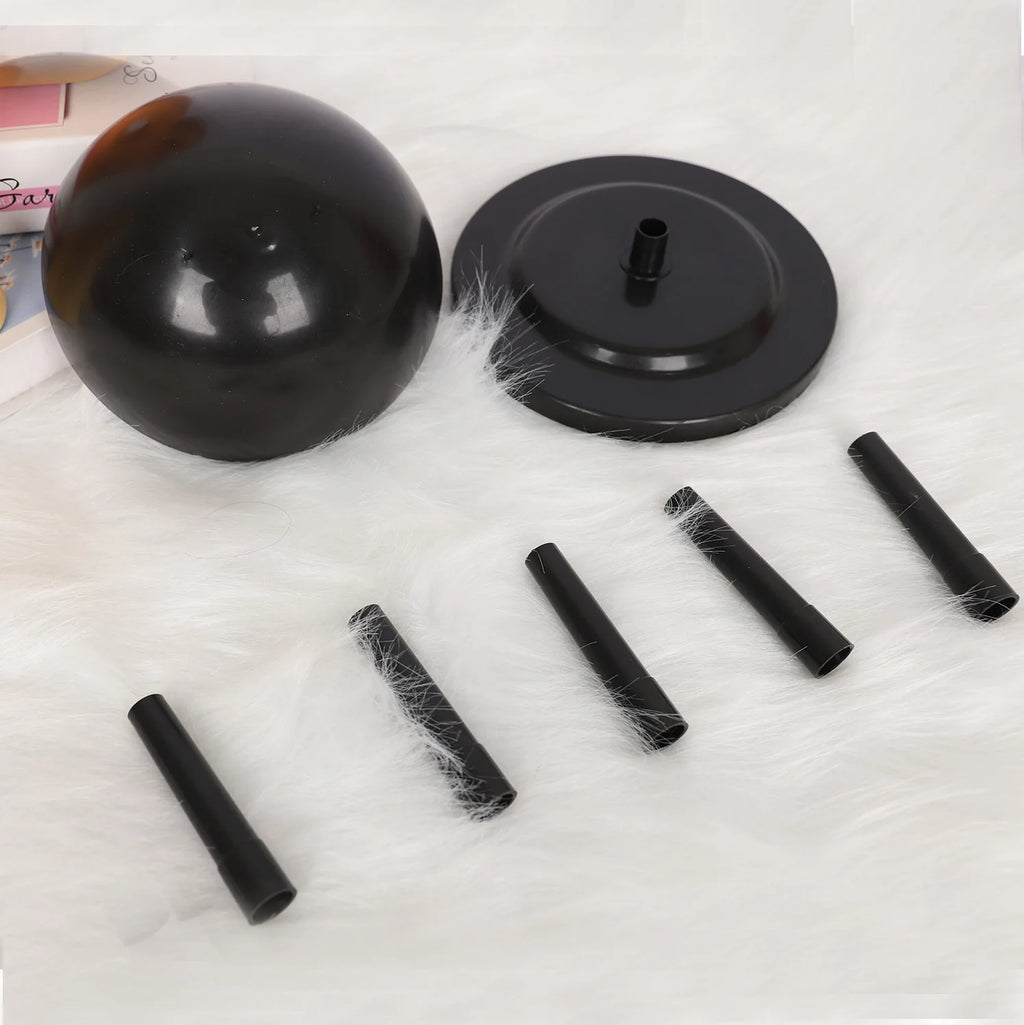 1pc Wig Stand Adjustable Height Wig Head Stand Portable Multi-Functional Non-Slip Wigs Stands Holder for Multiple Wigs and Hats