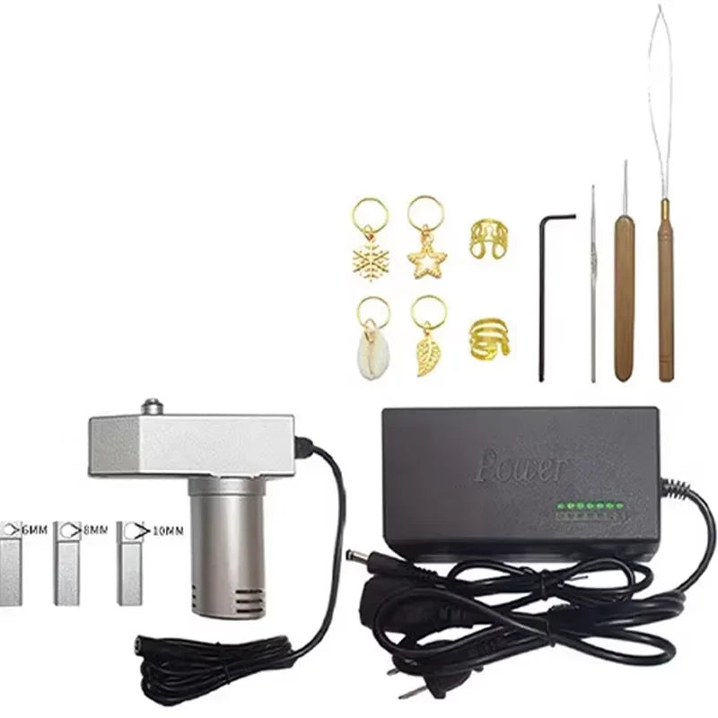Portable Automatic Hair Braiding Machine Electric Hair Styling Tool Fast Braider For DIY Dreadlocks Hair Weaving Salon Professio