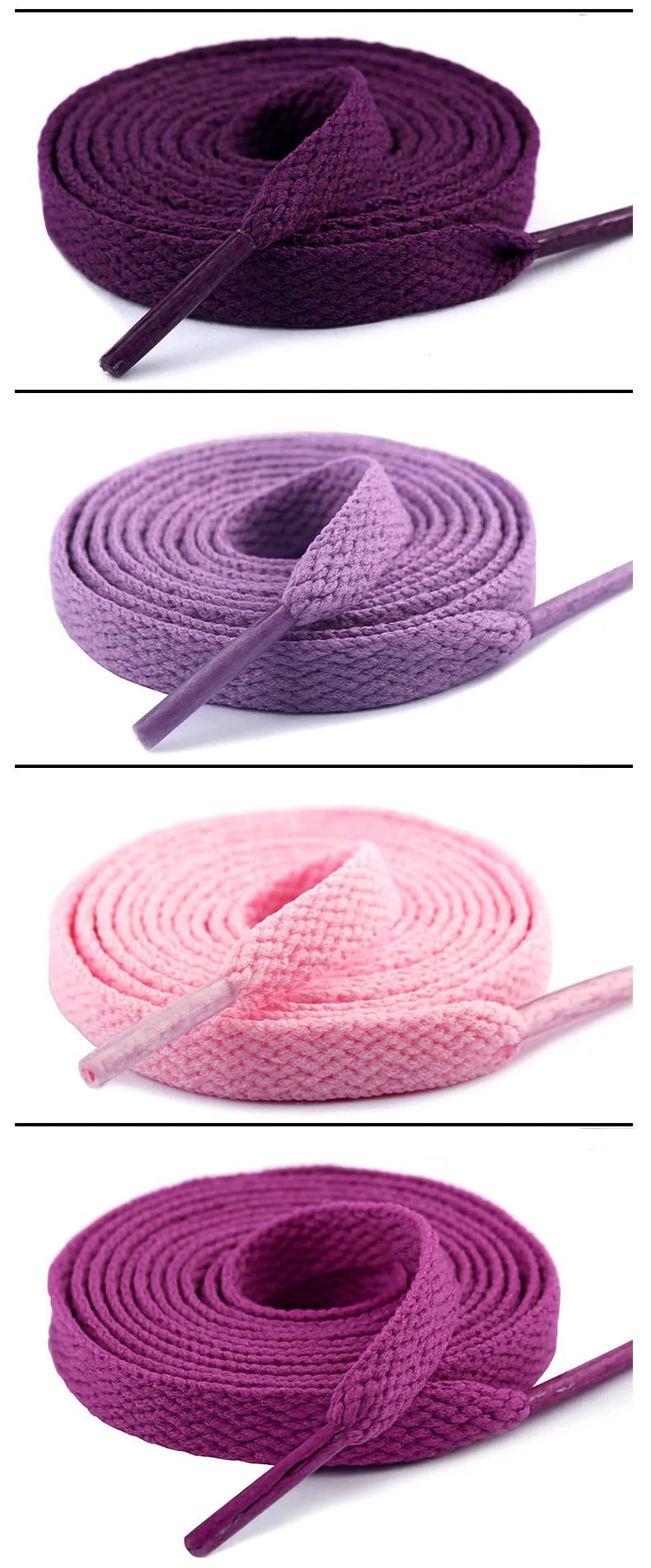 Unisex Nylon Shoelace Decoration Fixed Office Career Casual Daily Navy Green Blue Purple Red 1Pair All Seasons Shoe Ties