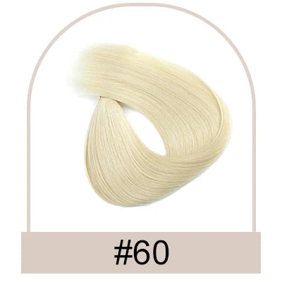 Clip In One Piece Human Hair Extensions 100% Straight Brazilian Human Remy Hair Natural Color Light Blond Ombre Dark Brown 613#