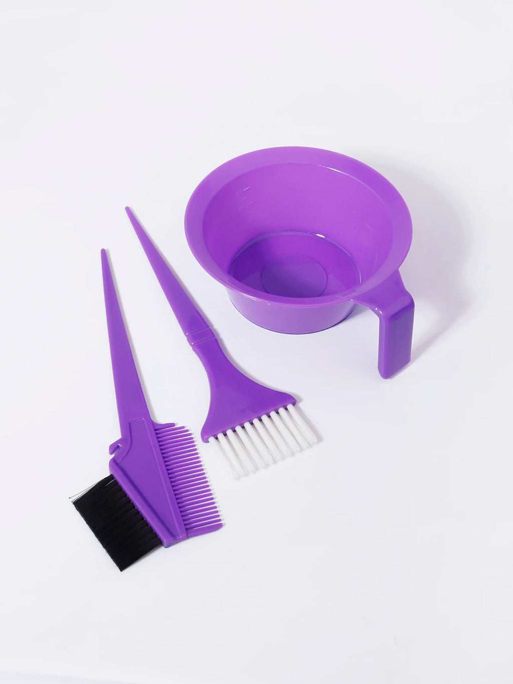 3pcs hair dye set, professional hair dye brush, hair dye bowl,  suitable for hair salons, special for real hair wigs