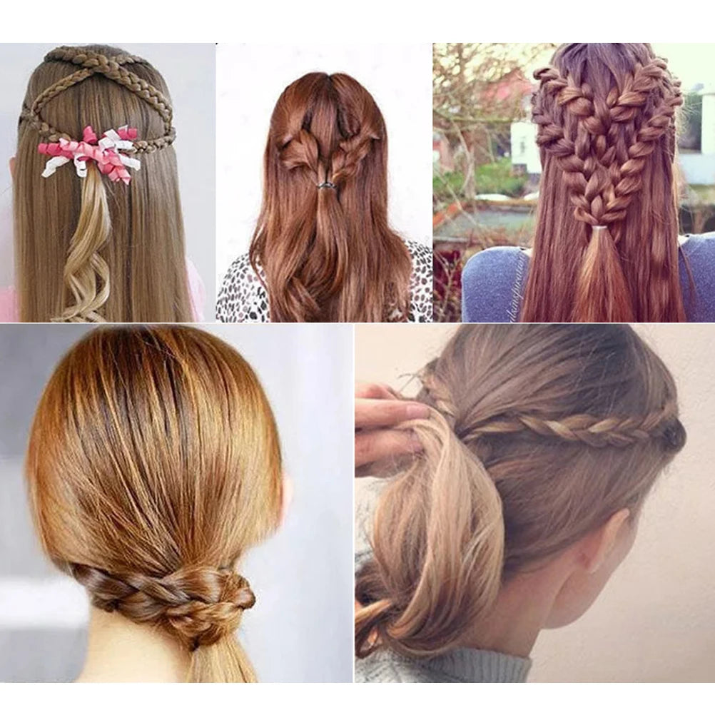 Electric Hair Braider Electric Hair Braiding Machine Simple  Sensitive Detection Device ABS Automatical for House Use
