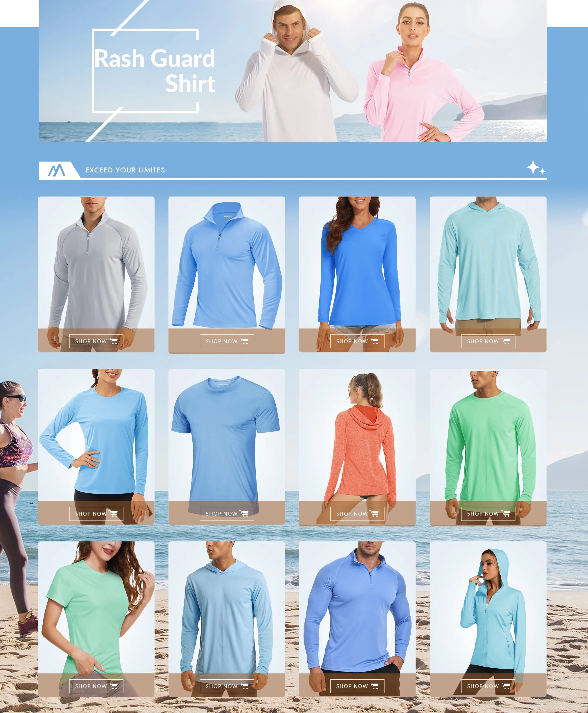 MAGCOMSEN Men's Sun Protection T-shirt Long Sleeve Hiking Fishing Shirts UPF50+ UV Block Spring Summer Casual Tee Workout Shirts