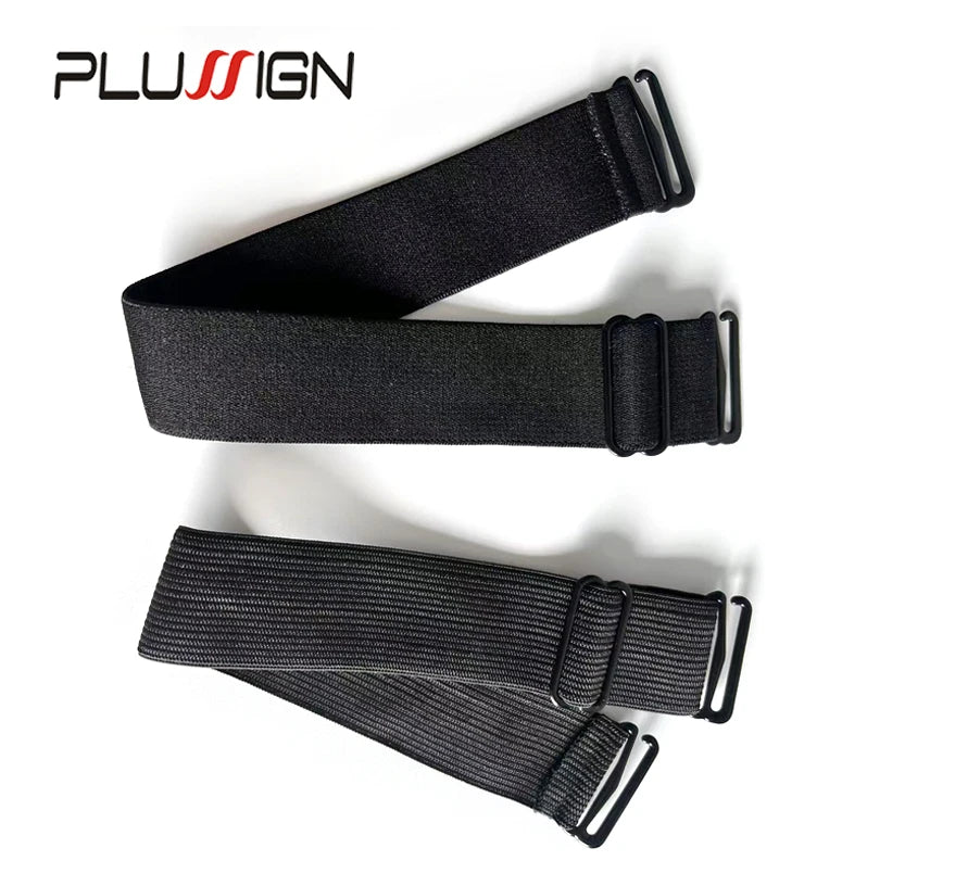 3Pcs 5Pcs Adjustable Elastic Band For Wigs Sewing Black Wig Band 2.5Cm, 3Cm, 3.5Cm Width Wig Accessories Wig Fixed Material