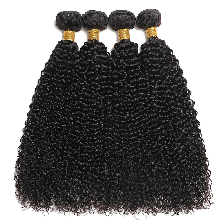 Best Kinky Curly Bundles 12A Human Hair Extensions Water Wave Wavy Bundles Raw Brazilian Hair Weave Tissage Wholesale Sale