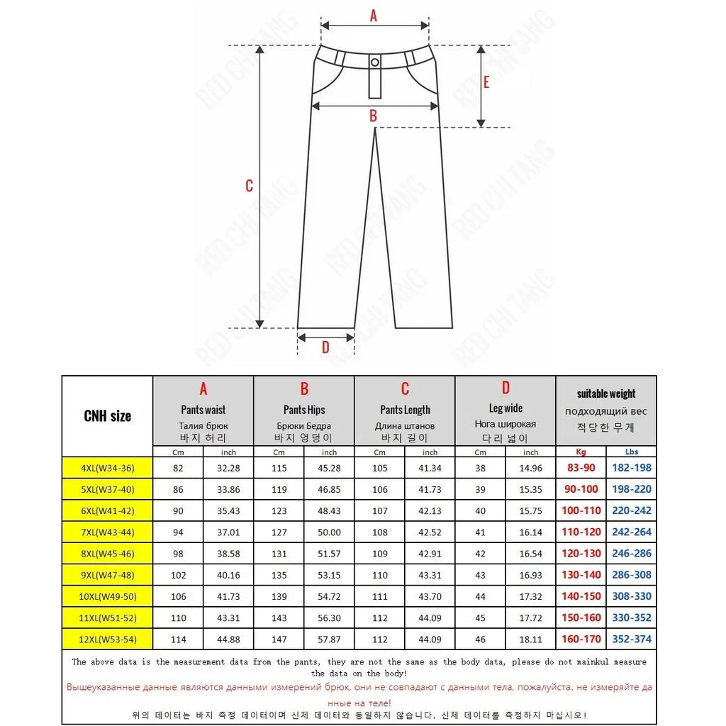 Extral Big Size Corduroy Pants Men Fleece Lined Warm Thick Sweatpant Jogger Male Winter Plus Velvet Trouser Large Plus 10XL 12XL