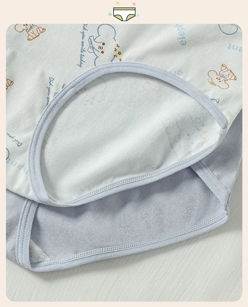 Plus Size 4Pcs High Waist Women‘s Panties Body Shaper Underwear Breathable Cotton Briefs Grils Panty Sexy Slim Female Lingerie