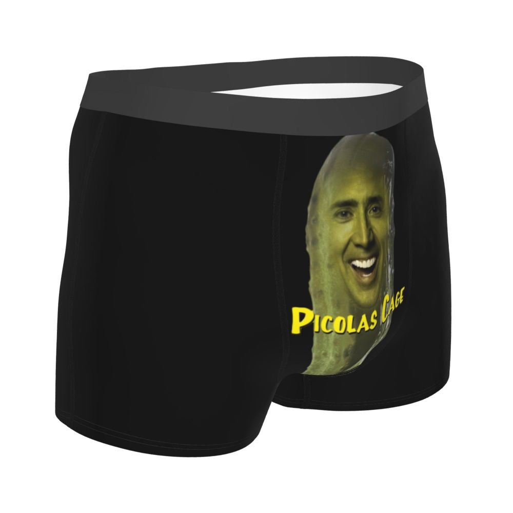 Custom Nicolas Cage Boxer Shorts For Homme 3D Printed Male Nic And His Girls Underwear Panties Briefs Breathbale Underpants