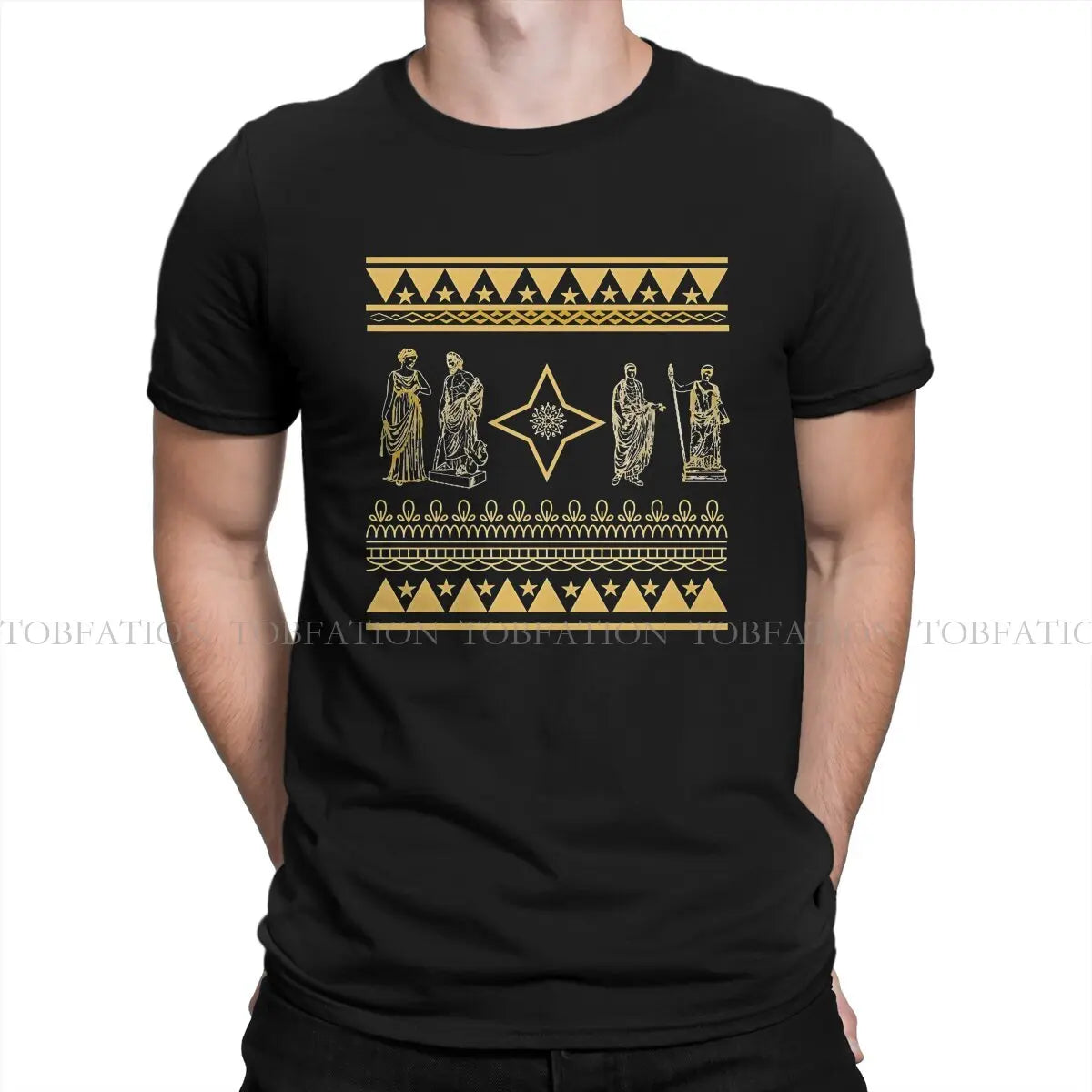 Kalos Ancient Greece Harajuku TShirt Ancient Rome Creative Tops Comfortable T Shirt Male Clothes