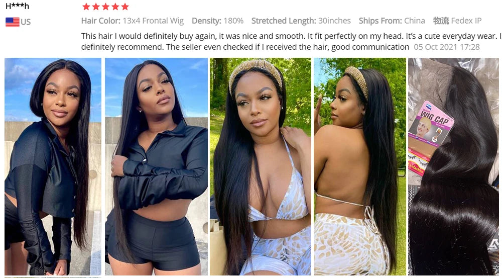 Glueless Wigs HD Transparent Lace Front Human Hair Wig 13x4 13x6 Bone Straight Frontal Wig Pre Plucked 4x4 HD Lace Closure Wig