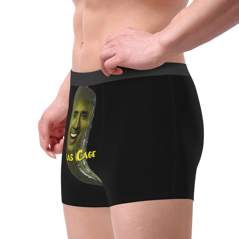 Custom Nicolas Cage Boxer Shorts For Homme 3D Printed Male Nic And His Girls Underwear Panties Briefs Breathbale Underpants