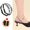 High Heels Shoes Band Anti-loose for Women Diamond Shoelaces Anti-drop Heel Straps Belt Drill Elastic Fixing Rhinestone Belts