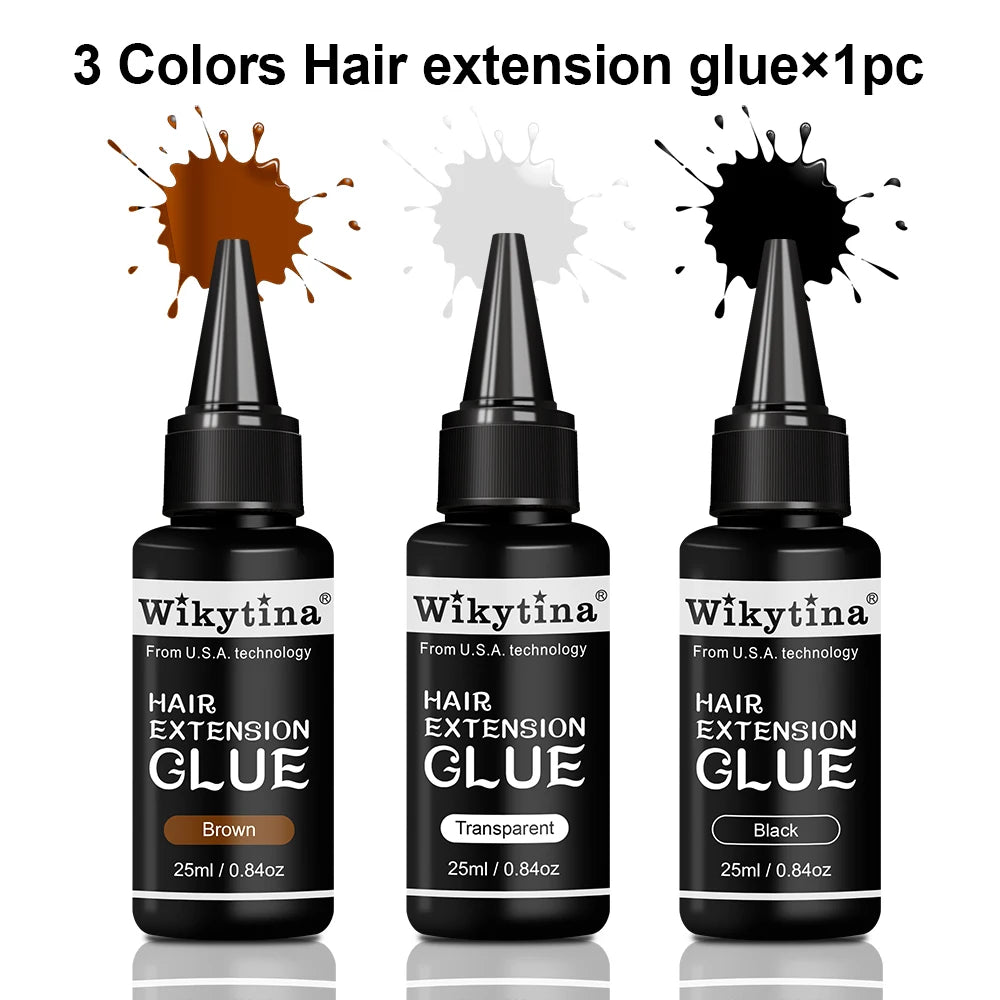 2026 UV V Light Hair Extension Set Wikytina Tools Kit, UV Extension Glue Long-Lasting Remover Machine - Salon Styling Tools