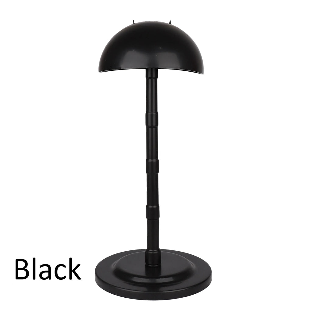 1pc Wig Stand Adjustable Height Wig Head Stand Portable Multi-Functional Non-Slip Wigs Stands Holder for Multiple Wigs and Hats