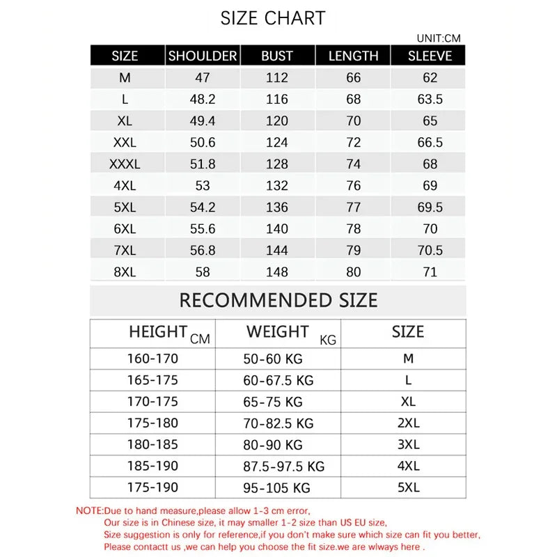 BROWON Winter Clothes Men Jacket Business Casual Solid Thick Fleece Jacket for Men Stand Collar Oversized 8xl Outerwear Coats