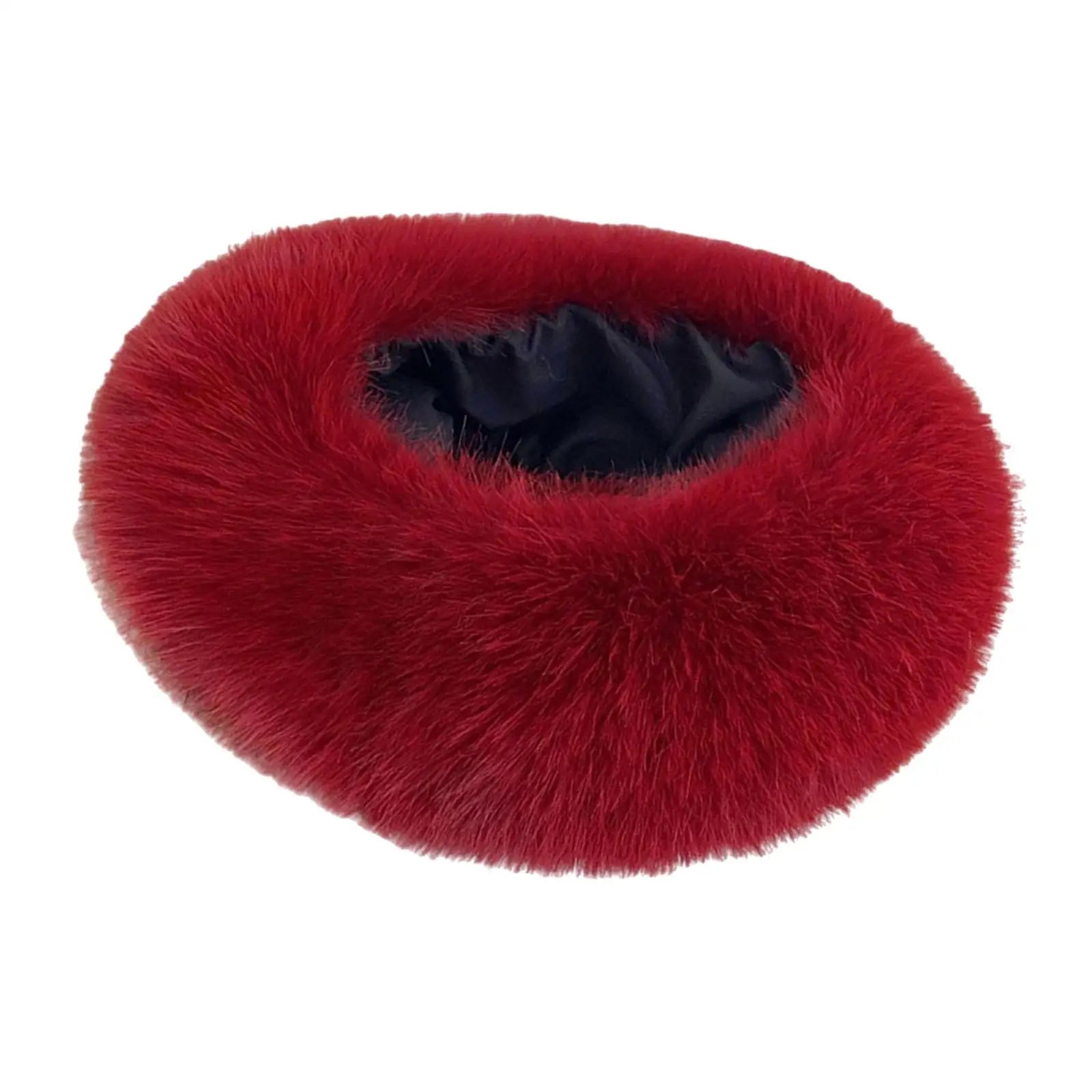 Faux Fur Headband for Women, Trendy Ear Protection Ski Hat, Earwarmer Earmuff for Daily Wear Outdoor Sport Camping