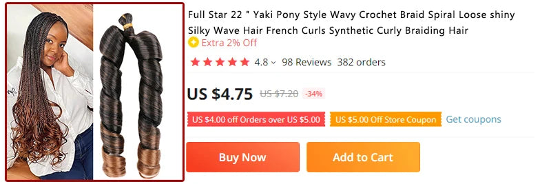 Full Star Box Braids Synthetic Hair 12" 18" 22" Crochet Braids Style Black Burgundy Brown for Africa America Women Crochet Hair
