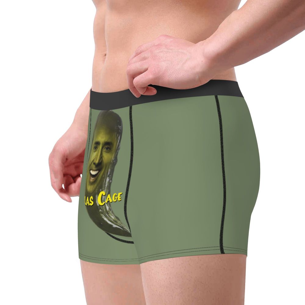 Custom Nicolas Cage Boxer Shorts For Homme 3D Printed Male Nic And His Girls Underwear Panties Briefs Breathbale Underpants