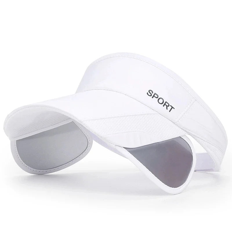 New Summer Outdoor Sport Casual Sports Empty Cap Men's Fishing Widened Pull-Out Brim Sunshade Sun Protection Hat Women