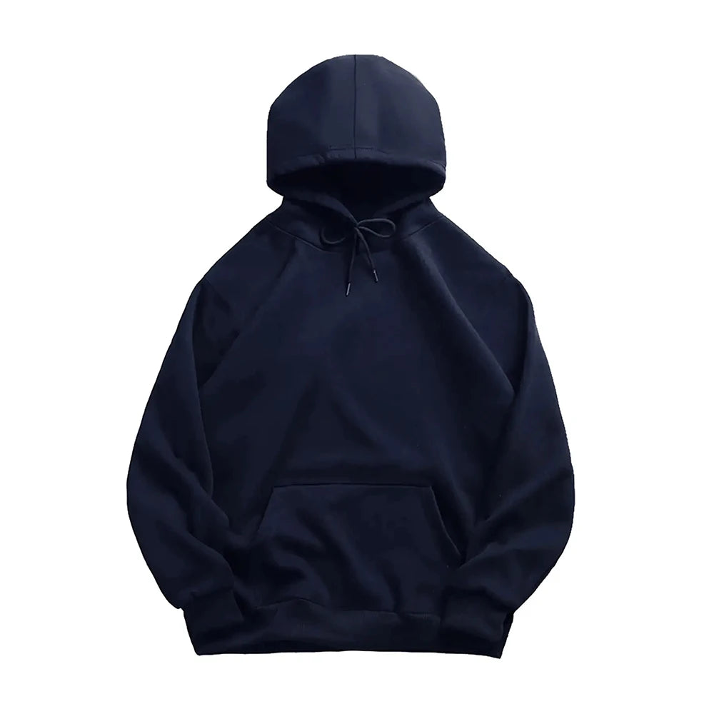 Men's Solid Color Casual Hoodie Oversize Sweatshirt Sweatshirt With Zipper Paired Hoodies and Hoodies Women Man Sweatshirts