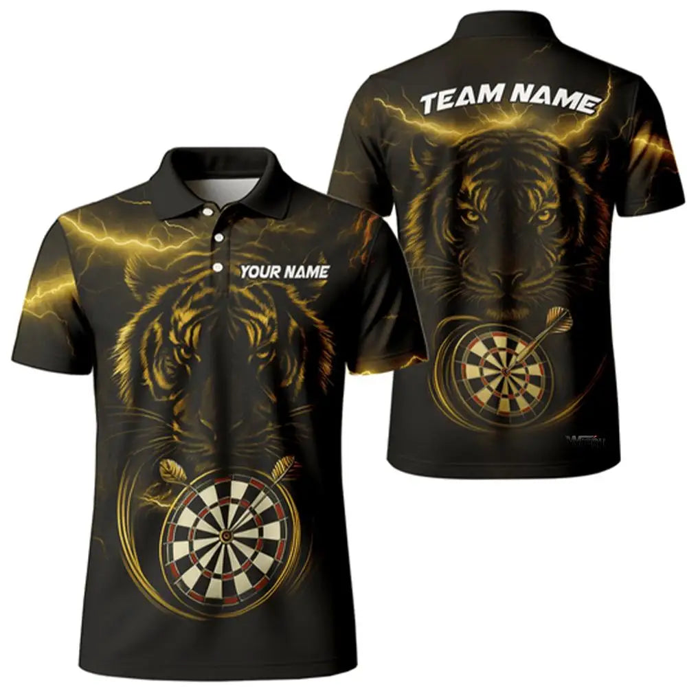 Darts 3D Print Polo Shirt Men's Club Custom Name Team Name Breathable Uniform Jersey New Men & Women Customizable Golf Shirts