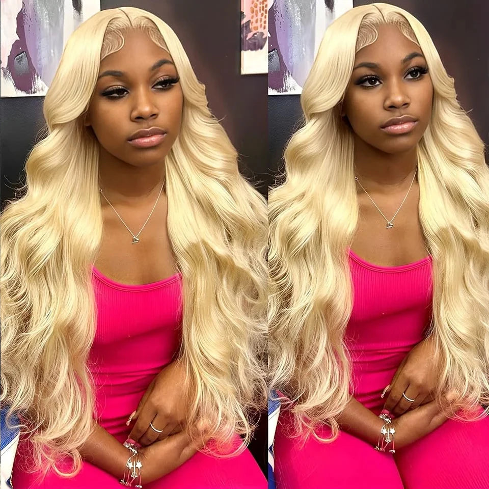 613 Blonde Body Wave Vietnamese Loose Curly Human Hair Bundles 8 28 30 Inch 1 2 3  4 Bundles Deals 100% Virgin Remy Hair Bundles