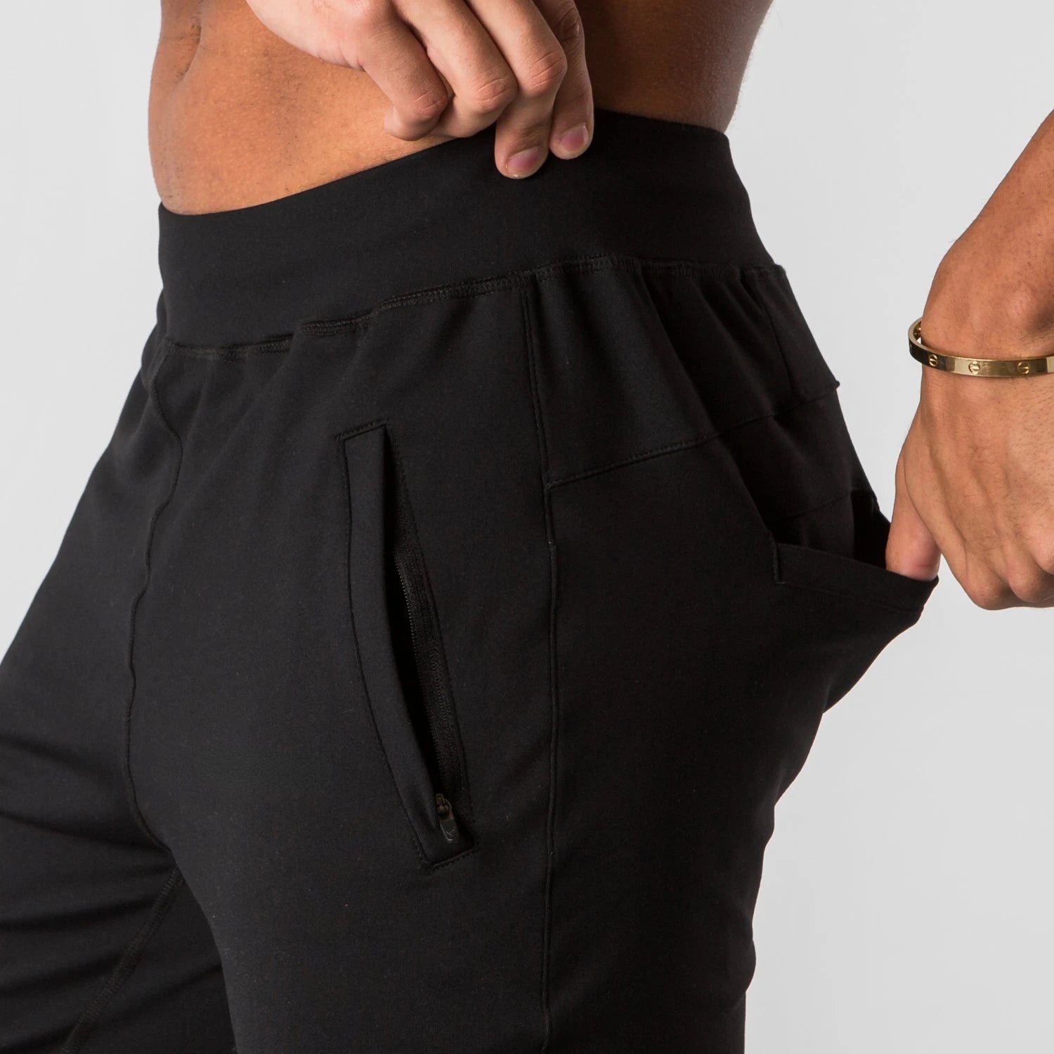 Men's Seatpants Sports Trousers Stretch Waist Jogger Pants Simple Comfortable Multi-color Optional