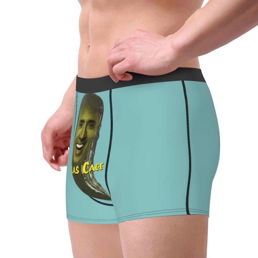 Custom Nicolas Cage Boxer Shorts For Homme 3D Printed Male Nic And His Girls Underwear Panties Briefs Breathbale Underpants