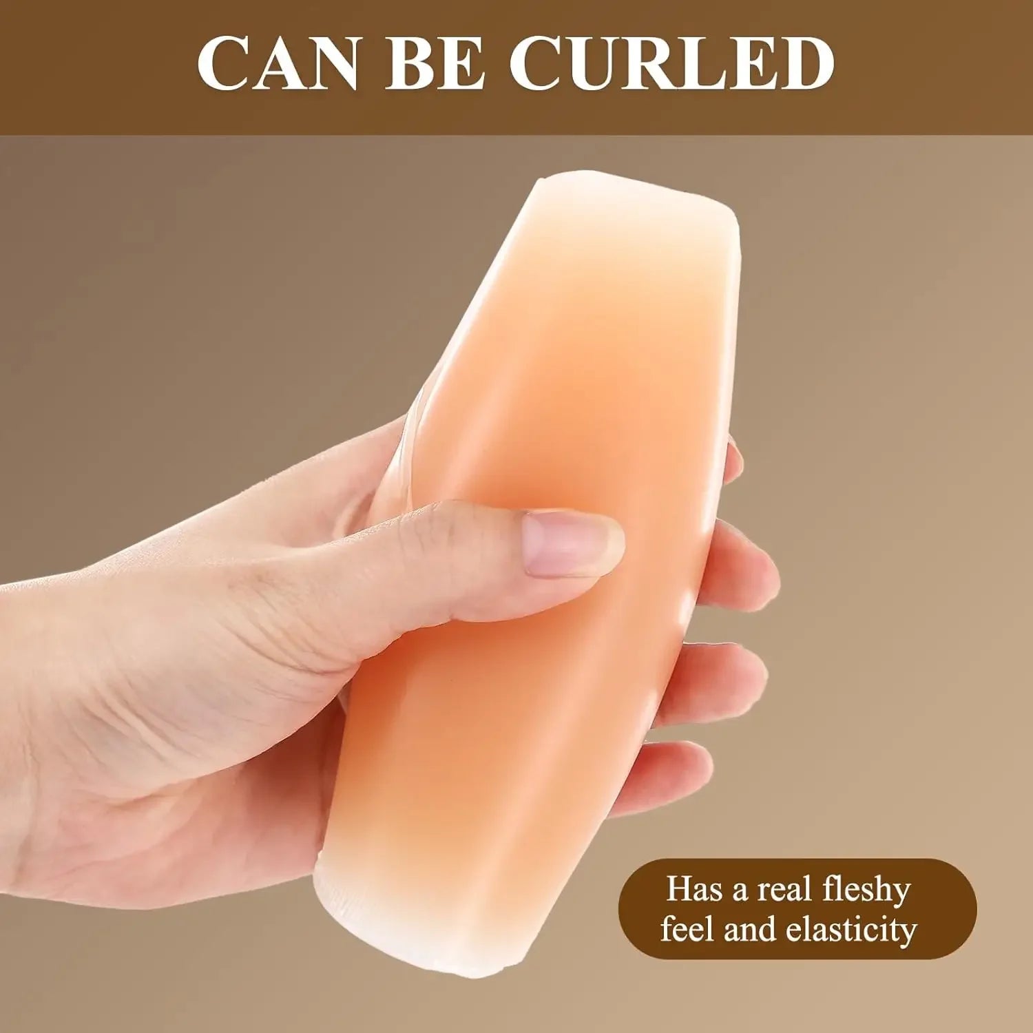 1PCS Silicone Hip Sticker False Hip Width Pad Non-marking Hip Simulation Self-adhesive To Improve The Depression on Both Sides