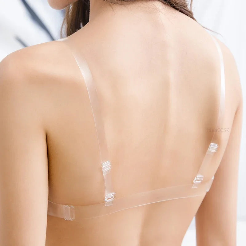 2026 5CM Thick Invisible Bra Push up Backless Sticky Underwear Small Breast Lift Adhesive Wedding Lingerie with Transparent