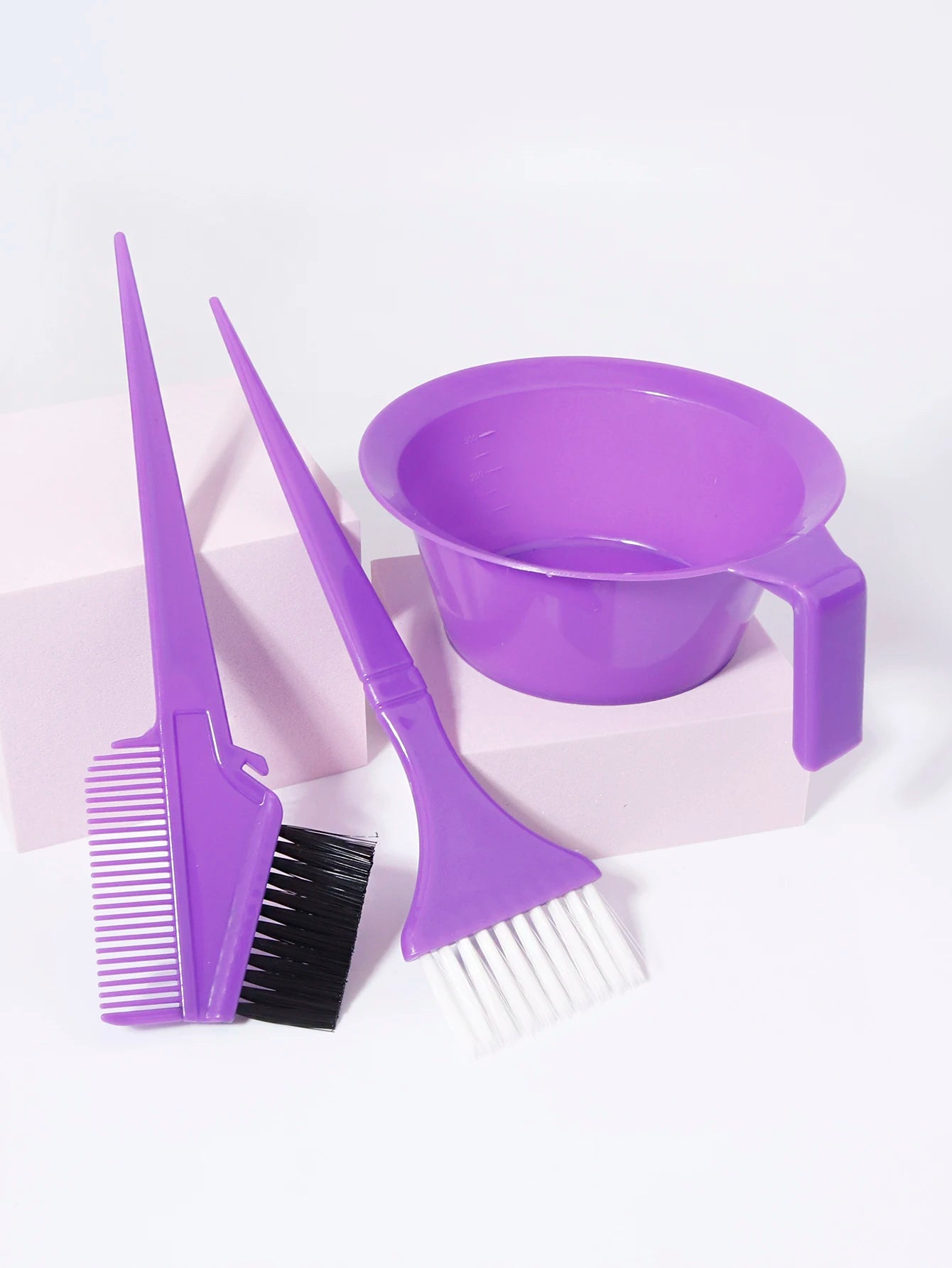 3pcs hair dye set, professional hair dye brush, hair dye bowl,  suitable for hair salons, special for real hair wigs