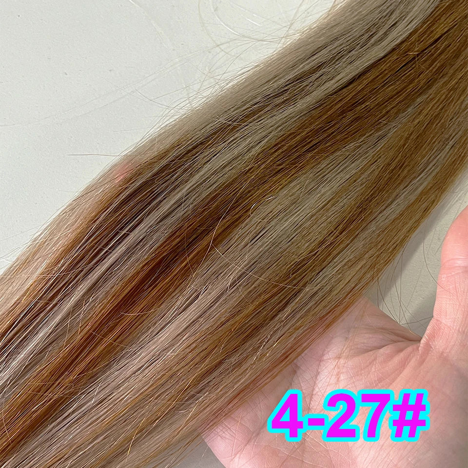 613 Striaght Human Hair No Weft 100% Virgin Bundles Highlight Original Bulk Extensions Russian Natural Unprocessed Blonde hair