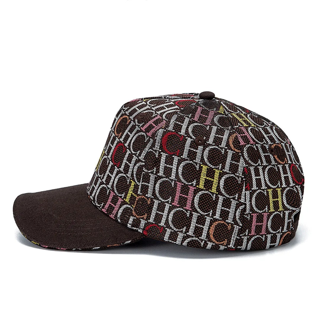 CH Unisex Fashion Trend High Quality Letters Printed Design Niche Brands Fashion Casual Baseball Cap Cap