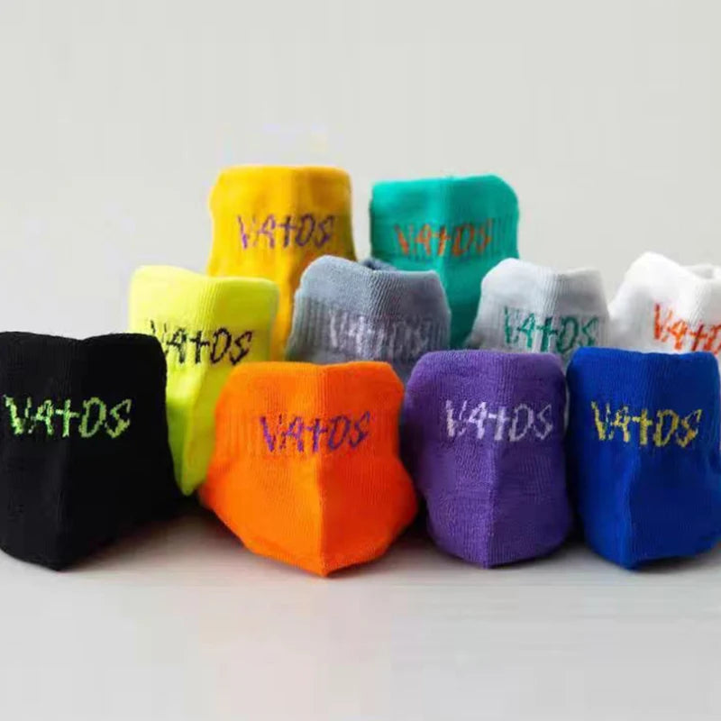 5 pairs of new summer men's short socks, light and thin casual mesh breathable boat socks, fashionable street socks