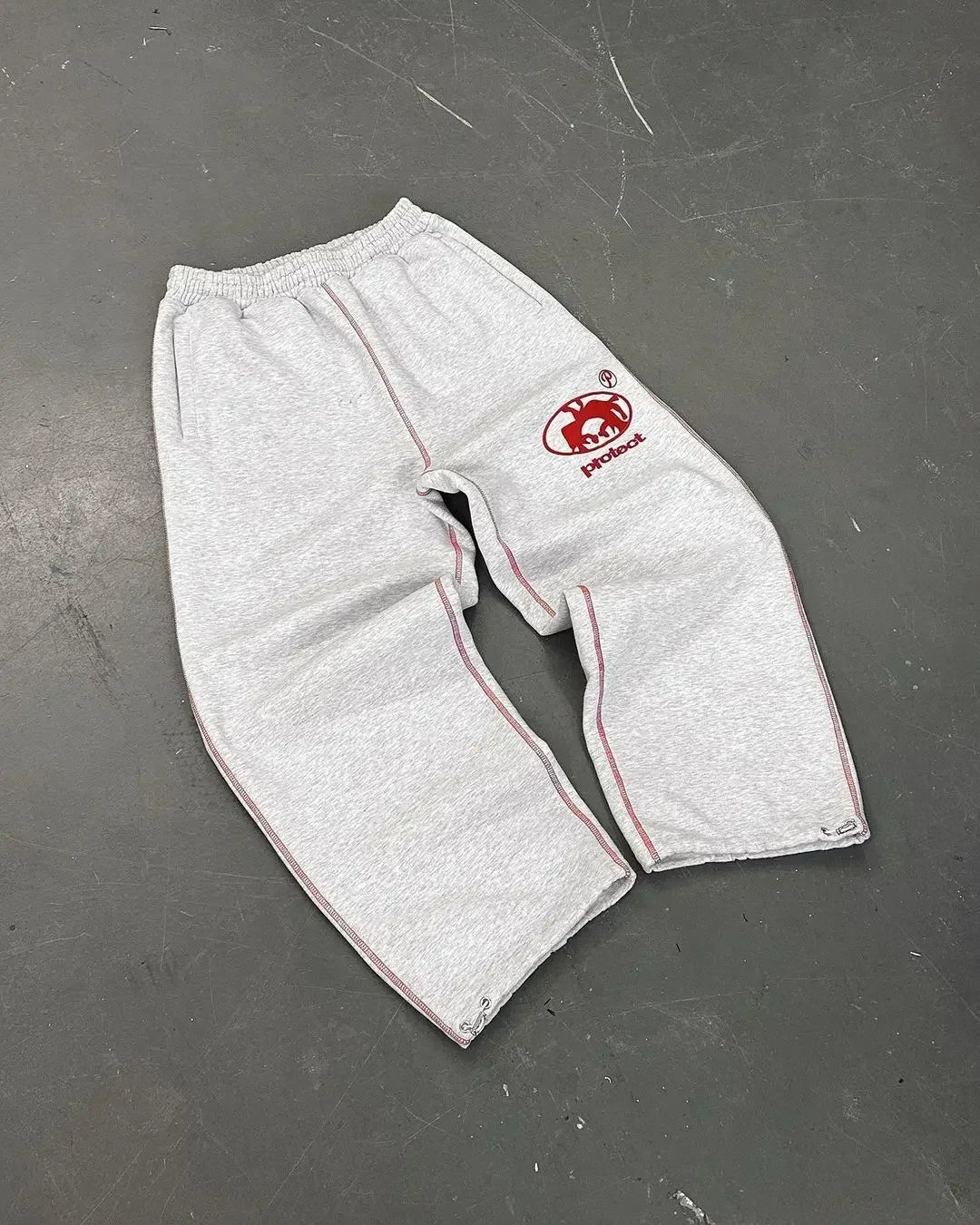 Streetwear Hoodie Sweatpants Two Piece Set Y2K Sportswear Men Harajuku HipHop Letter Embroidery Oversized Sweatshirt Casual Pant