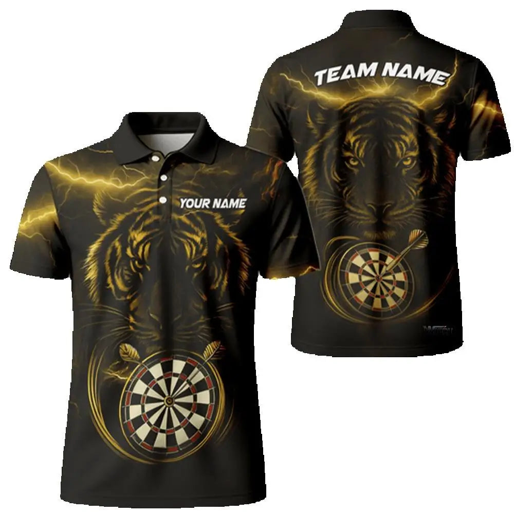 Darts 3D Print Polo Shirt Men's Club Custom Name Team Name Breathable Uniform Jersey New Men & Women Customizable Golf Shirts