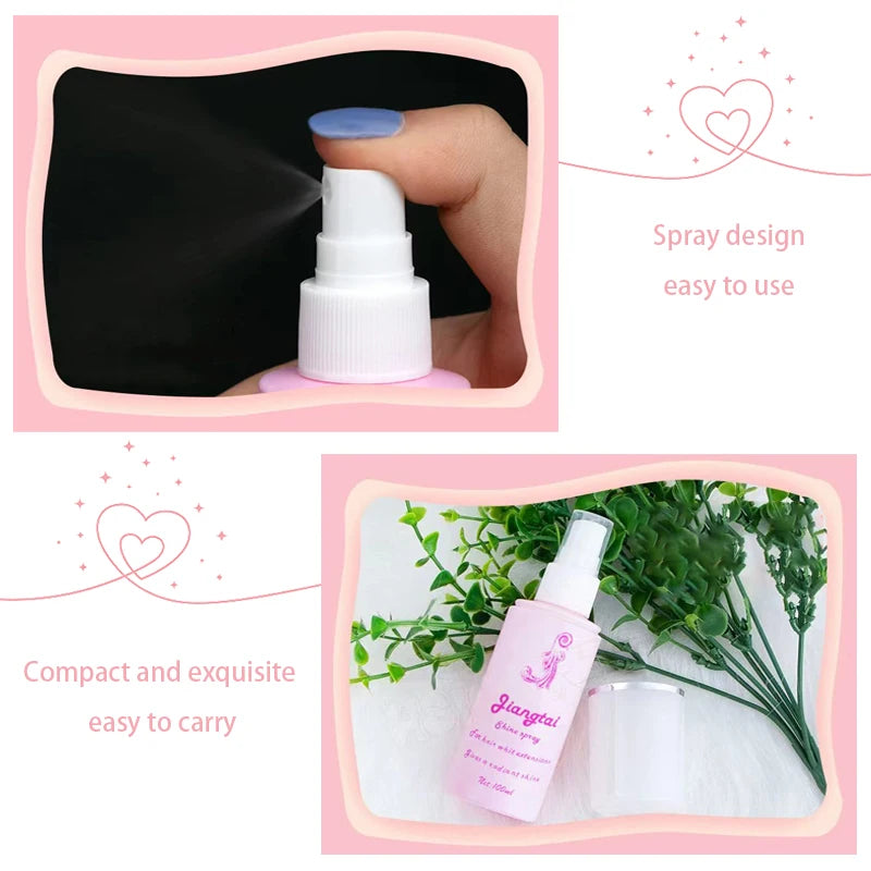 Choice Top Hair Care Spray For Wigs Anti Frizzy Smooth Oil Wig Care For Women Hair Wig Toupee Conditioner Wig Accessories