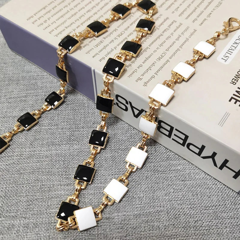 Fashion Tassel Thin Chain Belts for Women Retro Metal Skinny Waistbands Dress Coat Decorative Straps Female Accessory