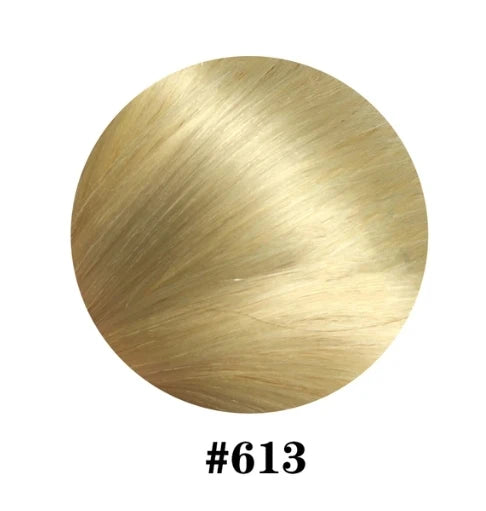 Human Hair Extensions Invisible Wire Hair Extensions Black Remy fish line hair Hairpiece with Fish Line