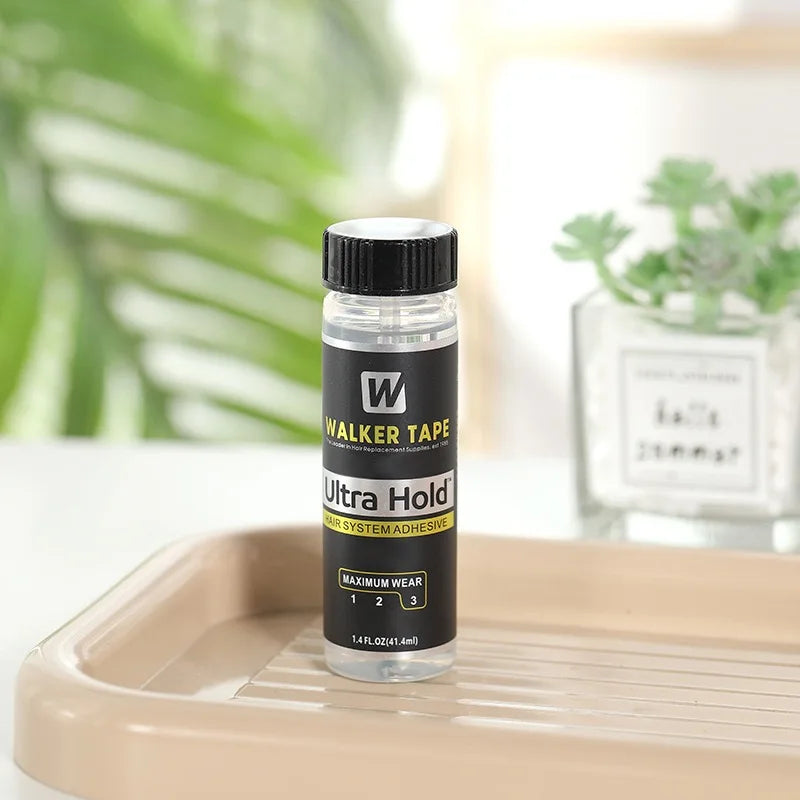 Ultra Hold Wig Glue Waterproof Hair Glue For Lace Wig/Toupee/Closure Invisible Hair System Adhesive With Brush+Lace Remover