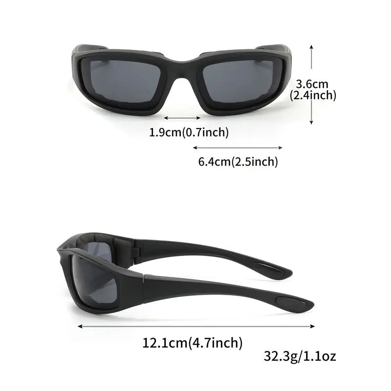 Outdoor Cycling Glasses , Skiing Glasses, Cs Tactical Sunglasses, Sports Sponge Sunglasses Effectively Block