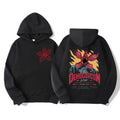 Eddie Munson The Demogorgon Hoodie Men Women Cannibal Flower Monster Print Hooded Sweatshirt Harajuku Streetwear