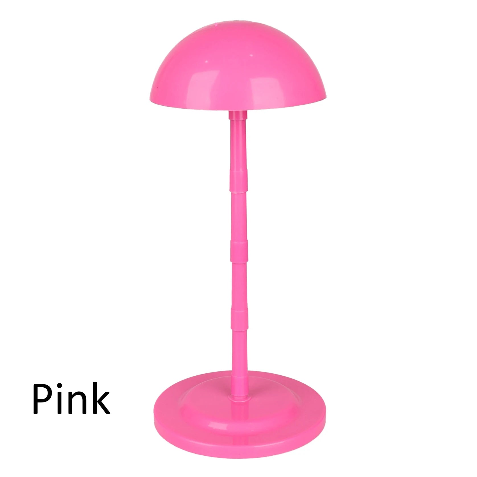 1pc Wig Stand Adjustable Height Wig Head Stand Portable Multi-Functional Non-Slip Wigs Stands Holder for Multiple Wigs and Hats