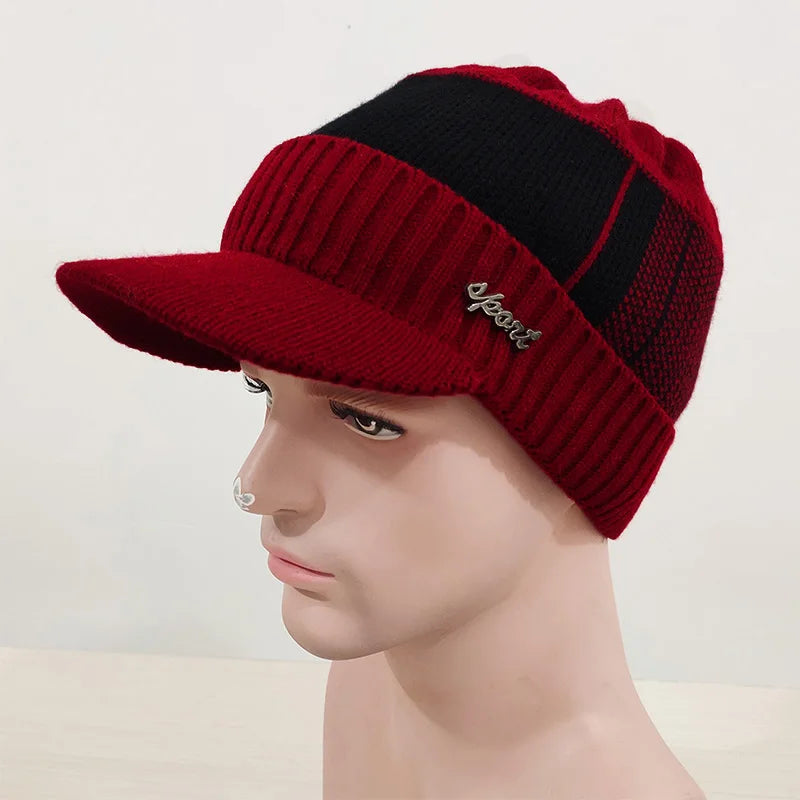 Winter Hats Skullies Beanies Hat Men Winter Beanies For Women Wool Scarf Caps Balaclava Mask Gorras Bonnet Knitted Hat
