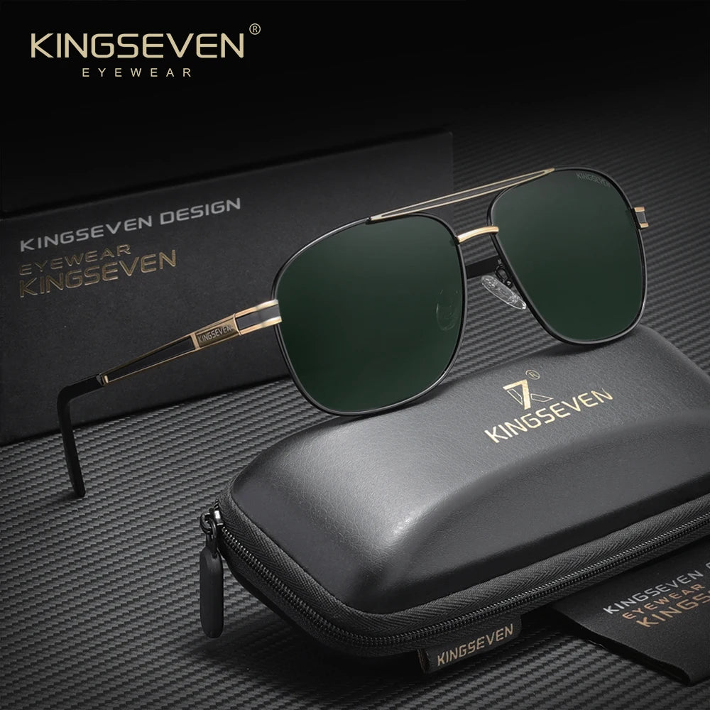 KINGSEVEN Brand Classic Sunglasses Polarized UV400 Shades Driving Glasses For Men Women Eyewear