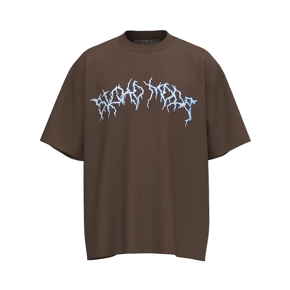 2023 New Summer Cactus Jack Letter Embroidery Short Sleeve Tees Men's Streetwear Crew Neck Cotton Tshirts Y2K Unisex Tank Tops