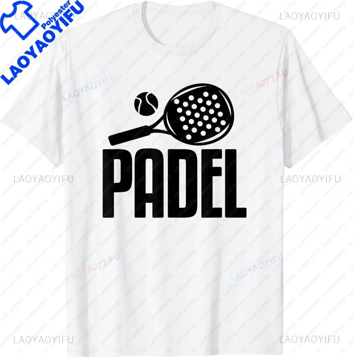 Padel Paddle Tennis Racquet Ball Vintage Colors T-Shirt  Casual Sports Street Couple Clothes  Streetwear  Mens T Shirts