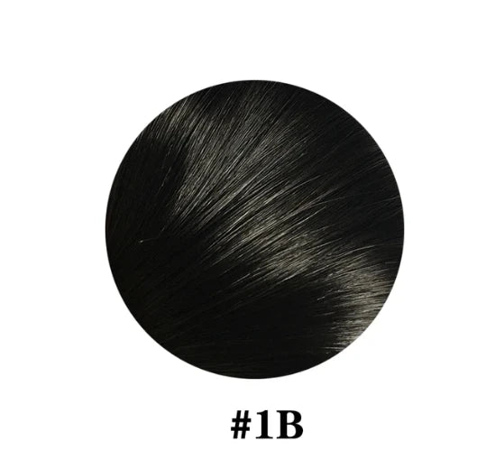 Human Hair Extensions Invisible Wire Hair Extensions Black Remy fish line hair Hairpiece with Fish Line