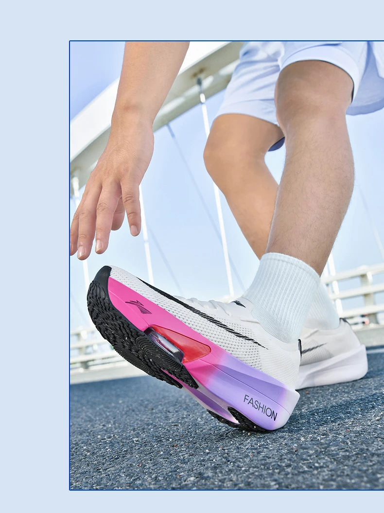Air cushion Running Shoes Speciality Marathon Men Sports Breathable Lightweight Women's Comfortable Athletic Nonskid Sneakers